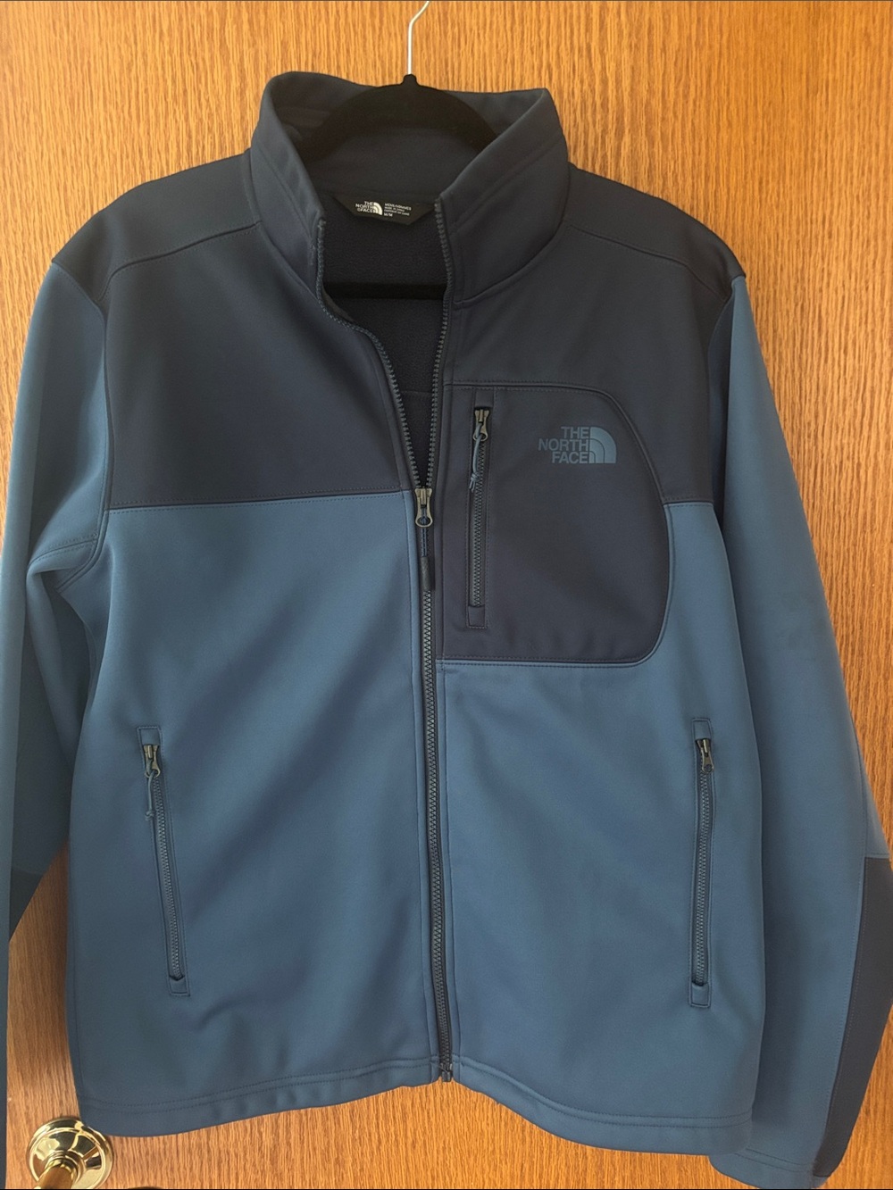 The North Face Men’s Two-Tone Navy Softshell Jacket